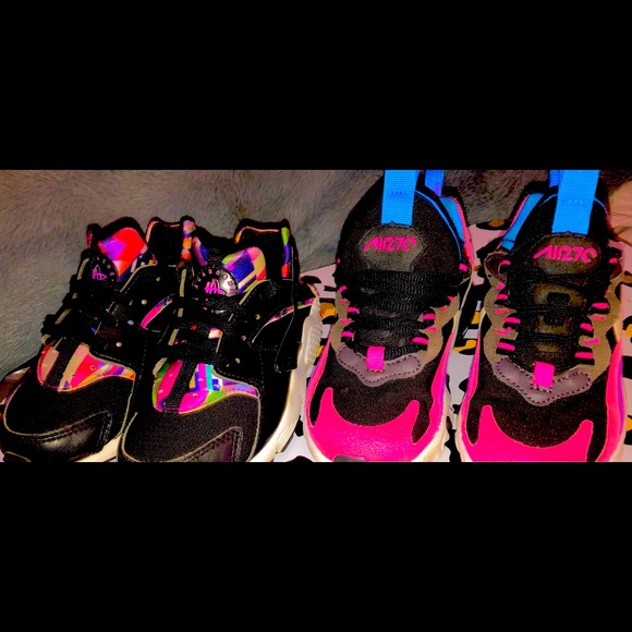 Girls Huarache/Nike Air70 React Bundle SZ-11